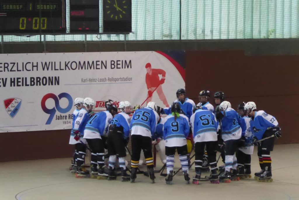 Am vergangenen Wochenende stand das Rückspiel gegen die Dragons Heilbronn auf dem Programm...